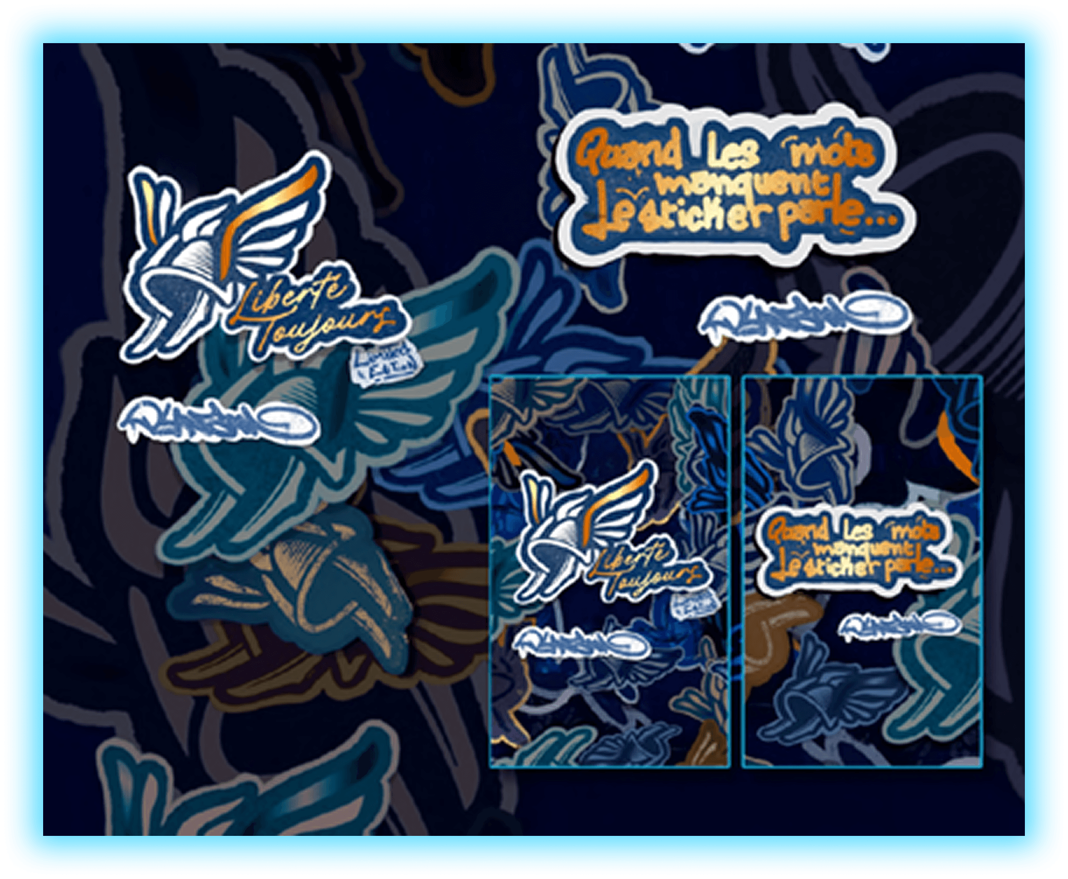 STICKER DE LA LIBERTÉ